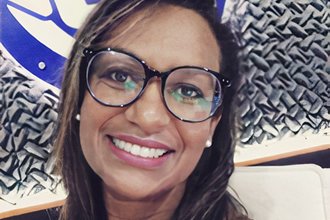 Alessandra Gonçalves, locutora da Point Gravações