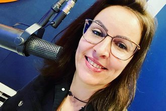 Priscila, locutora da Point Gravações